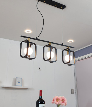 라이나 3등 인테리어 펜던트조명, LED펜던트, 주방식탁조명