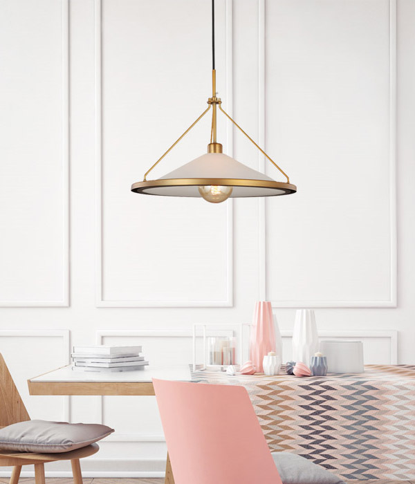 스피드 1등 펜던트조명 인테리어 식탁등 LED 식탁조명 (골드)