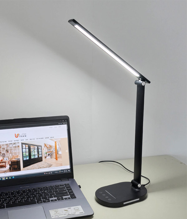 켈리 학생스탠드 서재 독서등 (화이트, 블랙)