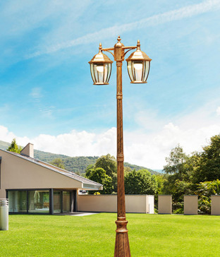 화니 2등 정원등 가로등 외부조명 (2m 황동)